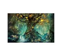 JHSDHYD Fondo Acuario Póster Adhesivo de Fondo de Acuario 3D, pecera submarina, Fondo de Bosque(Color3,50x100cm)