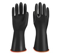 JHSDHYD Guantes Limpieza Latex Cleaning Gloves Fingers Crubbing Rubber Kitchen Dishwashing Tools Washing Scrub Silicone Self(Black1)