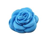 JHSDHYD Mini Flores De Tela 8 Piezas de Flores Artificiales Tela Rosa 6 cm for decoración Bodas, Parche Gasa, Corona, Ramo Novia(Color-09)