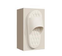JHSDHYD Zapatillas De Andar Por Casa Sandalias de verano for hombre, for interior y casa, cómodas, for mujer, for exteriores, for estudiantes(White,36-37)