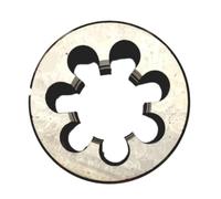 JHSLJCQS 1 Uds. Troquel Redondo Derecho Izquierdo de Rosca métrica HSS, M30 M33 M36 * 0,5/0,75/1/1,25/1,5/2/2,5/3 Troqueles de roscado de Tornillos(M33X3)