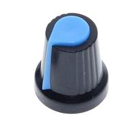 JHSLJCQS 25 uds/Lote WH148 Kit de Perilla de potenciómetro, Tapa de perillas Orificio de Eje de 6mm, AG2 Amarillo, Naranja, Azul, Blanco, Rojo, 5 valores * 5 uds = 25 uds.(3PACK)