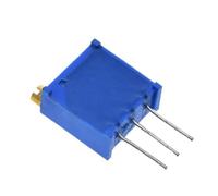 JHSLJCQS Potenciómetro de 10/30 uds, 3296W 1K 2K 5K 10K 20K 50K 100K 200K 500K 1M Ohm potenciómetro recortador multivuelta, Resistencia Variable(30PCS,50K Ohm)