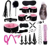 JHToy Set de Ataduras para Exploración Sensual - Fantasías Eróticas y Estimulación Sensorial