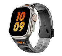 JHTSOLE Correa de reloj de silicona para la correa del reloj de 42mm 44mm 45mm 49mm Ultra 2 Soft Sport Reemplazo Correa de pulsera multicolor Conector de metal para iWatch Series 9 8 7 SE 2