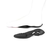 JHTSOLE Plantilla Ortopédica Magnética 3/4 - Inserto de Medio Soporte de Arco para Masajear y Aliviar pies Planos, Sobrepronación, Dolor en los Pies, Fascitis Plantar y Fatiga