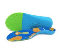 JHTSOLE Plantilla Ortopédica para Niños Inserto de Zapato de Soporte de Arco Ortopédico para Niños con pies Planos Necesita Soporte para el Arco Fascitis Plantar Pies Alivio del Dolor en el Talón