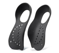 JHTSOLE Plantillas de Soporte de Arco para Alivio de La Fascitis Plantar, Plantilla Ortopédica de 3/4 de Longitud para Aliviar el Dolor de Pies, Pies Planos, Sobrepronación, Cojín de Talón