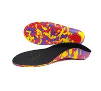 JHTSOLE Plantillas para Zapatos Infantiles para Soporte del Arco, Plantillas Ortopédicas para Fascitis Plantar en Niños, Plantillas de Espuma EVA para Niños para Dolor de Arco, Pies Planos