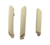JHVVBFWF 3 Unids/set Manija De Puerta Interior De Coche Manija De Agarre De Puerta Interior Antiarañazos Para VW Para Passat B5 1998-2005(Cream Coloured)