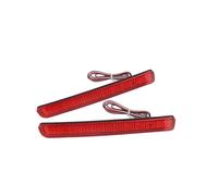 JHVVBFWF Alto Montaje Freno Lámpara para L&and R&Over para R&Ange R&Over Sport L320 para Discovery 3 4 LR3 LR4 2X Reflector De Parachoques Trasero LED Rojo Luz De Freno Trasera