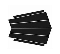 JHVVBFWF para Serie 7 F01 F02 2009 2010 2011 2012 2013 2014 2015 Pegatinas para La Cubierta Molduras Ventanas Los Postes Pilares Pulidos