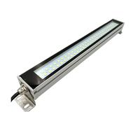 JHXHFJXZ Lámpara de trabajo de máquina herramienta LED de 5W a 40W, equipo de torno de mecanizado CNC de triple prueba, iluminación DC AC 220MM-530MM para taller/garaje(15W,DC 24V-36V)