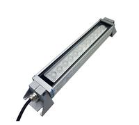 JHXHFJXZ Panel de luz LED de 6W-30W, IP67, impermeable, for taller, máquina herramienta CNC, Lámpara de trabajo con, CC, CA para taller/garaje(24W,AC DC 24V)