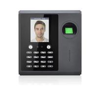 JHXHFJXZ Reloj de Tiempo biométrico, máquina de Asistencia for empleados, de 5 Idiomas, Compatible con WiFi, Puerto USB, Datos for Oficina para pequeñas Empresas