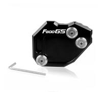 JHYBDP Almohadilla De Soporte Lateral para Motocicleta para F800GS F 800 GS Adventure 2013-2018 Almohadilla De Extensión De Soporte Lateral Almohadilla de Soporte(Negro)