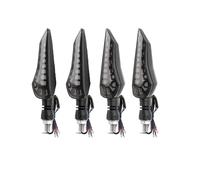 JHYBDP Moto Luz De Señal Giro Luz Direccional Para Motocicleta, Uso General, Delantera O Trasera. Para Yamaha Para Luces Intermitentes LED Indicadores Intermitentes