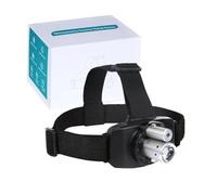 JHYLJSH Linterna frontal láser LED recargable para pruebas de control sensoriomotor, faros láser ligeros que mejoran la terapia física con diadema de ángulos ajustables y potentes luces LED