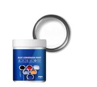JHzood Pintura convertidora de óxido para metales, protección anticorrosiva multiuso, uso en interiores y exteriores, 8 colores, segura y eficaz, ideal para barandillas y automóviles (White, 1000g)