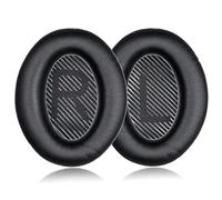 JHZZWJ Almohadillas de repuesto para diámetro Bose QuietComfort 35 QC35 Quiet Comfort 35 ii QC35 ii almohadillas de piel sintética