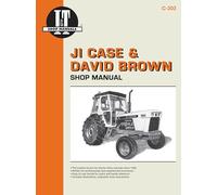 JI Case & David Brown Gasoline & Diesel Model 770-4600 Tractor Service Repair Manual