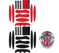 Ji liangli 2 Juegos de Almohadillas de Espuma para Casco,Kit de Recambio para Cascos de Bicicleta y Motocicleta,Almohadillas Protectoras de Esponja para Casco,Repuesto de Almohadillas para Bicicleta