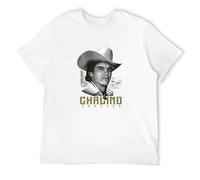 JI YANG HONG Chalino Sanchez Retro Style T-Shirt Unisex Black Heavy Cotton T-Shirt White 3XL