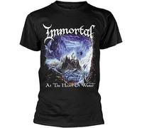 JI YANG HONG Immortal 'At The Heart of Winter' T-Shirt Black T-Shirt Black S