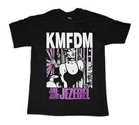JI YANG HONG KMFDM Juke Joint Jezebel Kraut Industrial Kong Pigface Mdmfk Black T-Shirt T-Shirt Black 3XL