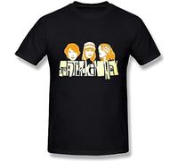 JI YANG HONG Men's Sleater Kinney T Shirt T-Shirt Black M