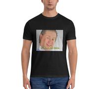 JI YANG HONG Tim and Eric - It's Free Real Estate Graphic T-Shirt Fitted t Shirts for Men Short Sleeve T-Shirt Black M