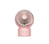 Jia Hu 1 PC ventilador de escritorio Mini ventilador de mano giratorio de mesa para el hogar silencioso ventilador USB