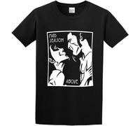 JIA YU HAO Mad Season Above Unisex 100% Cotton Short-Sleeve T-Shirts Black XL
