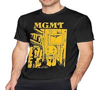 JIA YU HAO MGMT Little Dark Age Unisex 100% Cotton Short-Sleeve T-Shirts Black XL