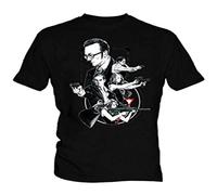 JIA YU HAO Person of Interest Unisex 100% Cotton Short-Sleeve T-Shirts Black XXL