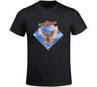 JIA YU HAO Peter Frampton Wind of Change Sport Unisex 100% Cotton Short-Sleeve T-Shirts Black L