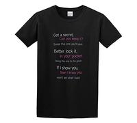 JIA YU HAO Pretty Little Liars Unisex 100% Cotton Short-Sleeve T-Shirts Black XL