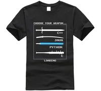 JIA YU HAO Programmer Geek Java C Programming Unisex 100% Cotton Short-Sleeve T-Shirts Black XXXL
