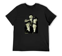 JIA YU HAO The Marx Brothers Unisex 100% Cotton Short-Sleeve T-Shirts Black XL