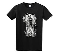 JIA YU HAO Thy Art Is Murder Evil Priest Unisex 100% Cotton Short-Sleeve T-Shirts Black XL