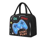 JIABAOZ Bolsa Termica Porta Alimentos, Bbolsa Isotérmica Para Comida Infantil, Bolsas De Almuerzo Reutilizables, Para Niños Niñas Niños Estudiantes, Para Viajes Picnic Escuela (K)