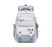 JIABAOZ Mochila Escolar Adolescente, Mochila Universidad e Instituto, Mochilas Casual de Gran Capacidad para Mujer y Hombre, Viaje y Trabajo Tipo Daypack Multifuncional (Gray)