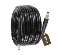 JIAC 20M Tubo Flessibile ad Alta Pressione Manguera Flessibile di Ricambio per Kärcher K2-K7 Idropulitrice Tubo para Limpiadoras a Presión con Conector Rápido de Enchufe Tipo Clic(40MPa,max 60℃)