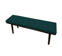 JIAFANG Cojines a Medida 36 x 200 cm Suave, Lavable Personalizado Cojín Banco Tamaño Multicolor para Cocina, Jardín, Terraza y Más, Verde