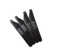 JIAFANRC Cuchillas principales rotor de hélice 4PCS 2A+2B 15.5CM 155MM para RC helicóptero Rc piezas de repuesto