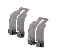 JIAHAI 2 Pcs Ganchos para Asiento de Coche, Gancho para Coche para Seat Ibiza V 2017-2025, Ganchos de Multifuncionales para Bolsos,Bolsas de Compras,Ropa,A