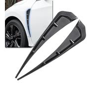 JIAHAI 2 Piezas Spoiler Cuerpo Decoración Cubierta para BYD e3 2019-2021, Coche Fender Side Cover, Cubierta Protectora para Rejilla Entrada Aire del Coche