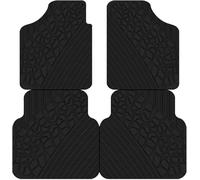 JIAHAI 4 Piezas Antideslizantes para MG MG3 / MG4 EV / MG5 / MG6 / MG HS/MG, Alfombrillas Coche, Juego de Alfombrillas, Antideslizantes Impermeables Alfombra Moqueta para Suelo