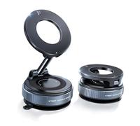 JIAHAI Soporte Móvil Coche para Skoda Enyaq 2025-, 360° Rotación Suporte Telemovel Carro, Soporte Magnetico Movil Coche, Plegable Porta Movil Coche