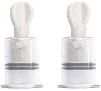 Jiahao 2pcs Mama Pezón Ampliación Set ventosa Twist vacío ventosa ampliadora Enhancer Talla:2L